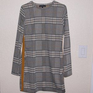 Derek Heart Multicolor Plaid Dress Size Large